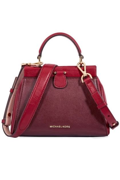 michael michael kors gramercy polished leather satchel in oxblood|112 results for michael kors gramercy satchel .